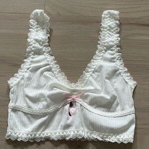 Lace Cropped Bralette/Top